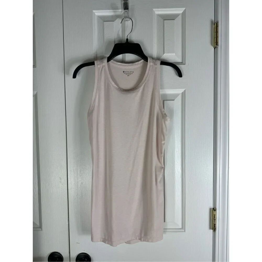 Athleta Womens Pink Tank Size MT